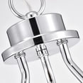 thumbnail image 5 of CHLOE Solbi 6 Light Oil Rubbed Bronze Large Chandelier Ceiling Fixture 24" Wide, 5 of 5
