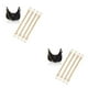 thumbnail image 3 of Qarigey 4Pcs Bags Chains Replacement Gold Metal Accessories Adjustable Straps Clothing Messenger DIY Handbags Purse Shoulder Belt 2piezas, 3 of 5