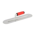 thumbnail image 2 of Colaxi Pâte à Truelle avec Tête Ronde Multifonctionnelle pour Béton et Cloison Sèche Robuste Poli Miroir Manche 13cm Acier Inoxydable 40cmx10cm, 2 of 8