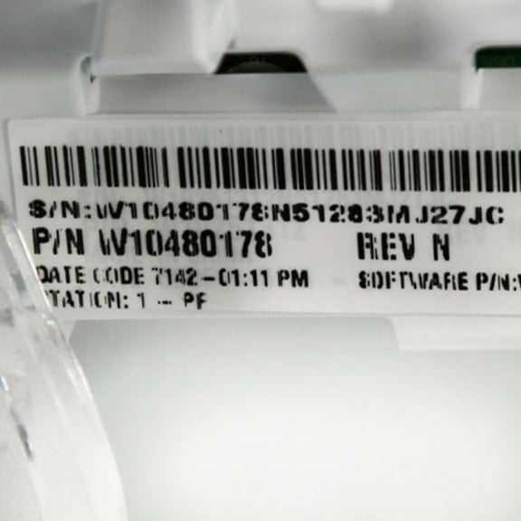 WHIRLPOOL Whrlpool Washer Electronic Control Board W10480177