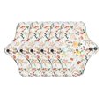 thumbnail image 2 of 5pcs Washable Breathable Menstrual Pad Flower Pattern Super Absorbent Reusable Cotton Sanitary Pad Panty Liners S, 2 of 5