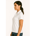 thumbnail image 2 of Expert Brand Women's Oxymesh™ Dry Fit Athletic Polo Shirt, White, XXL, 2 of 7