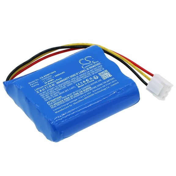 Szdcoo 10000254, 2600mAh Battery Replacement for Ecovacs TBW60, W720, W733, Winbot 733, Winbot W733