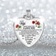 thumbnail image 2 of Heart Necklace For Daughter Birthday Jewelry Gifts Heart Shape Necklace For Daughter, 2 of 5