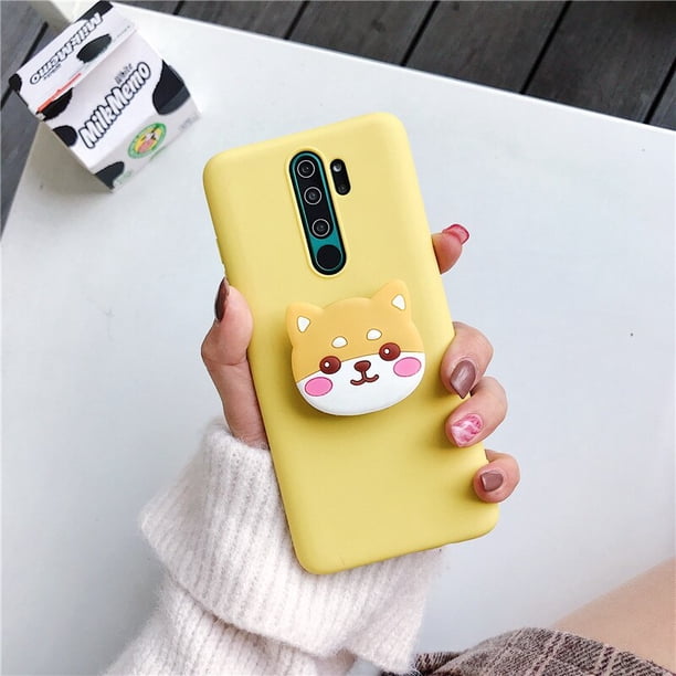 Funda de silicona con dibujos animados para teléfono móvil, carcasa trasera suave con soporte para Samsung Galaxy A50, A30, A40, A20, A10, A70, A60, A80, A7, 2018, A10E Fivean unisex