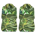 thumbnail image 5 of ZICANCN Car Seat Covers Front Seats Only,Tropical Leaf Watercolor Automotive Seat Covers Protectors for Cars Trucks Suv 2 Pack, 5 of 8