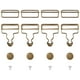 thumbnail image 1 of 4 juegos de hebillas metálicas para tirantes, hebillas de repuesto para pantalones con peto, accesorios DIY para mochilas, 1 of 7