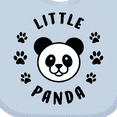 thumbnail image 4 of Inktastic Little Panda Boys or Girls Baby Bib, 4 of 4