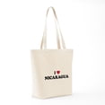 thumbnail image 7 of CafePress - I Love Nicaragua Tote Bag - Unisex Canvas Tote Bag, Beige, 1-Piece, 7 of 7