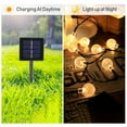 thumbnail image 2 of Amdohai 30LEDs Fairy String Lights Round Bulb Shaped Decorative Hanging Lights Waterproof Copper Wire Lights Garden Patio Landscape Backyard Lighting for Wedding Party Outdoor, 2 of 8