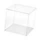 thumbnail image 1 of Vitrina Soporte de exhibición Organizador de cubos de almacenamiento a prueba de polvo Organizador de almacenamiento transparente Vitrina de figuras, para juguetes modelo de muñecas 15x15x15cm, 1 of 10