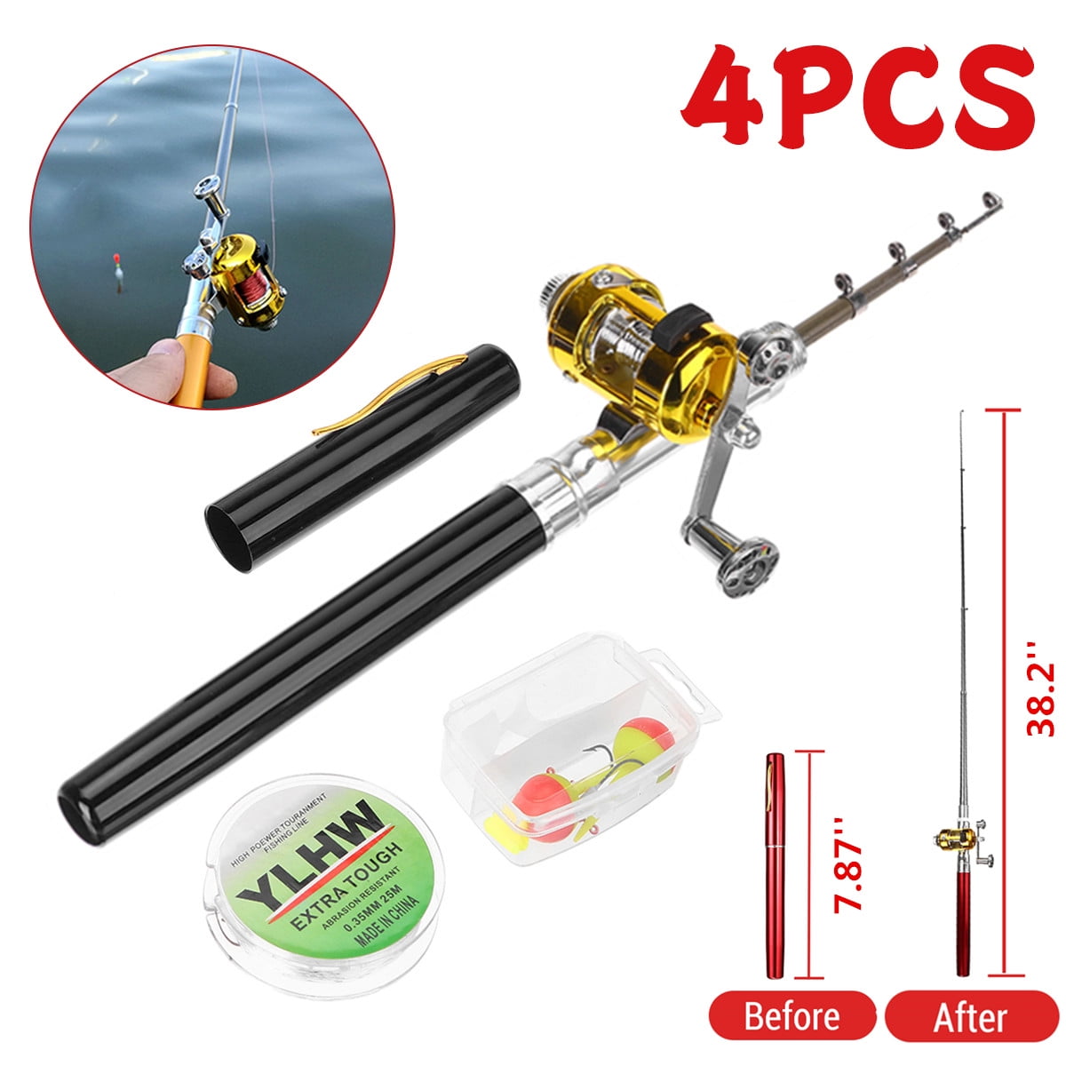 pocket fishing rod walmart