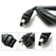 thumbnail image 3 of 1394 Firewire 800 To 400 Firewire Firewire 9 To 4 Data Cable 1394 Cable 1.8 Meters Black, 3 of 5