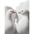 thumbnail image 2 of LLADRÃ“ Couple of Doves Figurine. Porcelain Doves Figure., 2 of 5