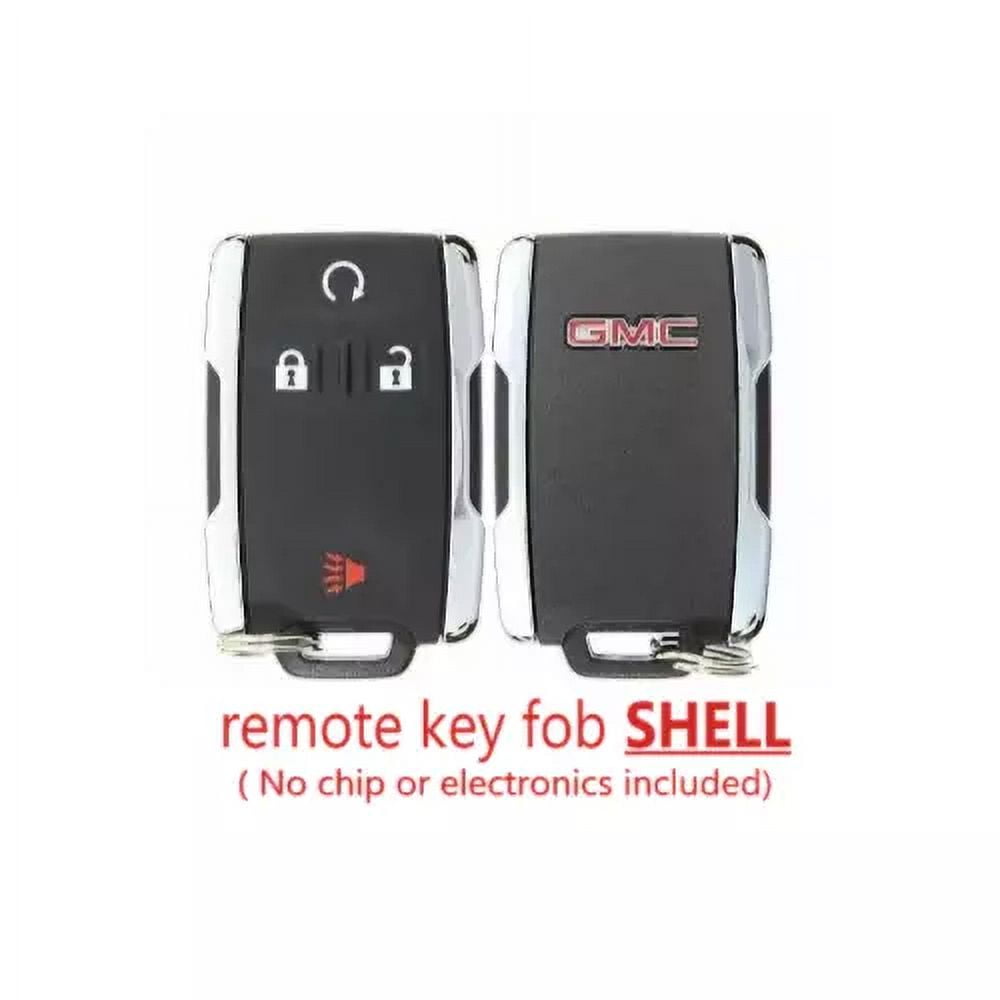 New OEM 4-Button Keyless Remote For 2014-2018 GMC Sierra - Part #13580082
