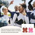 thumbnail image 5 of Uxcell Cheer Bow Keychain Bulk, 6.7"x4.9" Cheerleader Gifts for Women Girls Team Sports & Events Blue, 5 of 7