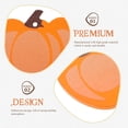 thumbnail image 5 of COMPUKAS 10pcs Orange Pumpkin Wood Slices Blank Cutouts for Crafts Decorations, 5 of 8
