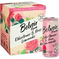 thumbnail image 2 of Belvoir Farm Elderflower & Rose Sparkling Lemonade, 8.4 oz 4 Cans, 2 of 5