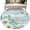 White Green Blue, variant on Entryway Rug 2'x3', Spring Floral Small Rug for Kitchen Bathroom Door Mat Indoor Entrance, Daisy Eucalyptus Leaves Watercolor Rustic Non-Slip Area Rugs Floor Mats Carpet Front Door Rugs