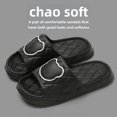thumbnail image 3 of Bonitas pantuflas de oso para mujer, pantuflas de baño antideslizantes de suela gruesa de verano, venta al por mayor, suela exterior de PVC para parejas, 3 of 5