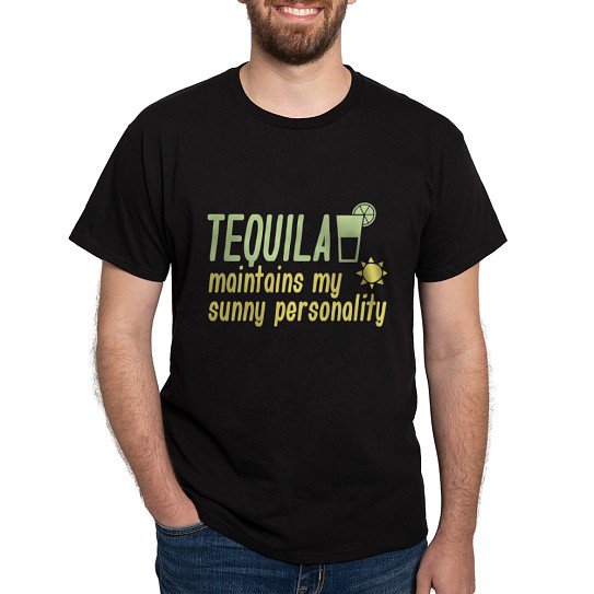 CafePress - Sunny Personality Dark T Shirt - Men's Classic Cotton T-Shirts