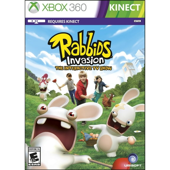 Rabbids Invasion, Ubisoft, XBOX 360, 887256301750