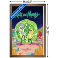 thumbnail image 3 of Rick And Morty - Cover Wall Poster, 14.725" x 22.375", Framed, 3 of 5