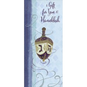 Dreidel Money and Gift Card Holder Box of 8
