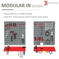 thumbnail image 5 of Wall Mount Tool Organizer with 54 Pegboard Hooks&Shelf, Heavy-Duty Garage Storage System for DIY Projects, 5 of 11