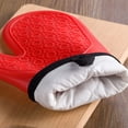thumbnail image 3 of JM 1 par de guantes de Gel de sílice resistentes al calor para cocinar barbacoa Ganz Gel de sílice guantes de cocina para microondas guantes para horno guantes resistentes al calor para el hogar JM, 3 of 5