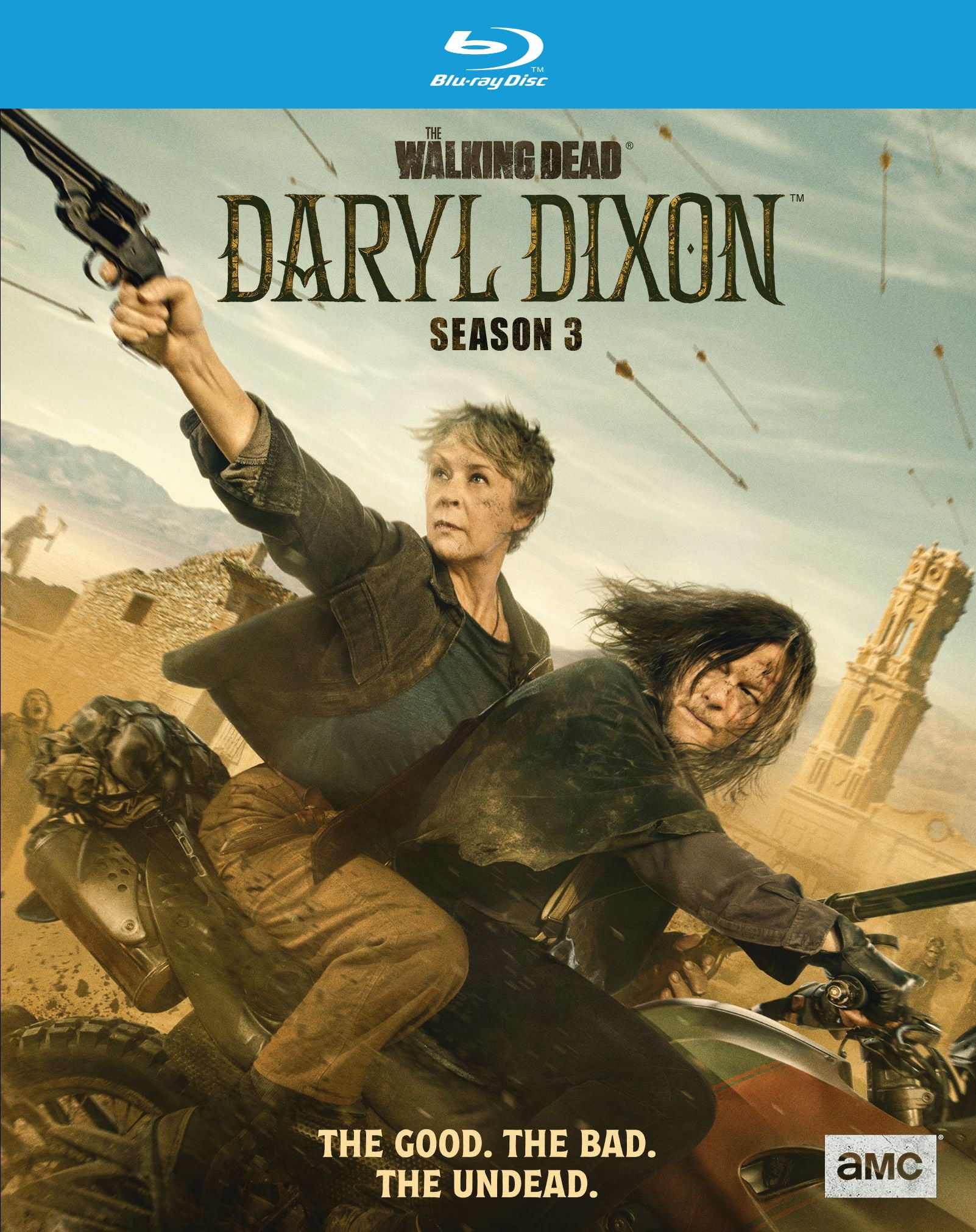 Anderson, Walking Dead Daryl Dixon Blu-ray, Season 3, AMC, Horror