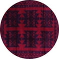 thumbnail image 1 of Ahgly Company Indoor Round Persian Pink Traditional Area Rugs, 5' Round, 1 of 4