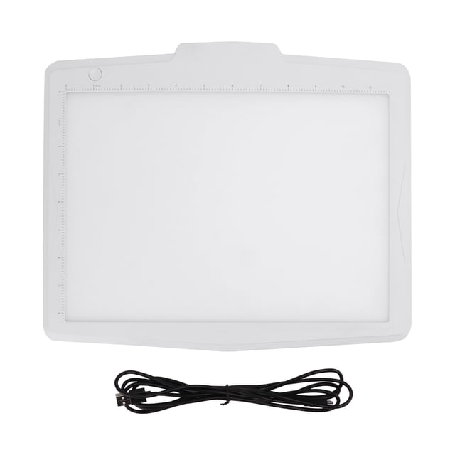 Tablero de copia LED, escala precisa, papel magnético, película homogeneizadora, mesa de luz A4 para niños