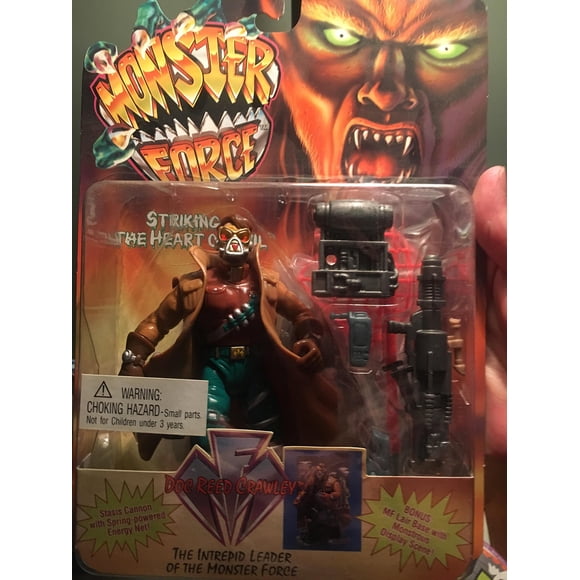 Figura de acción Playmates Monster Force 'Doc Reed Crawley'