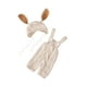 thumbnail image 3 of Traje de fotografía Conjunto de vestuario de tejido para bebés ropa de fotografía para bebés ropa para niñas y niños recién nacidos, 3 of 8