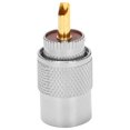 thumbnail image 1 of 10Pcs/Lot Screwed Coupling Connector PL259 UHF Male Plug with Reducer for RG8X Coaxial Cable +Tube UHF RG8X Connectors, 1 of 5