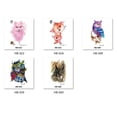 thumbnail image 2 of Pegatina de tatuaje de medio brazo, kit de pegatinas de arte animal colorido, búho para hombres y mujeres (A) Likrtyny Libre de BPA, 2 of 4