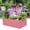 Pink, variant on Fabric Raised Garden Bed Grow Bags, Fabric Plant Grow Bags Rectangle Breathable Planting Container Grow Bag Planter Pot with Handles for Plants Potato Mushroom, 39.37 × 23.62 × 7.87 in, 31 Gallon