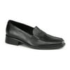 MENS SHOES Heeled Black Penny Loafers Mens Dress Shoes