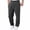 5# Dark Gray, variant on Mens Sweatpants Open Bottom Athletic Baggy Straight Leg Pants Casual Drawstring Waist Fleece Joggers with Pockets Dark Green 2XL