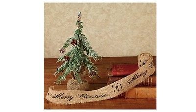 christmas ribbon with writing