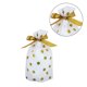 thumbnail image 2 of 30 bolsas de regalo con cordón, bolsa de plástico para galletas, bolsa de regalo para comida para fiesta de Navidad, puntos dorados Inevent HA000822-03B, 2 of 2
