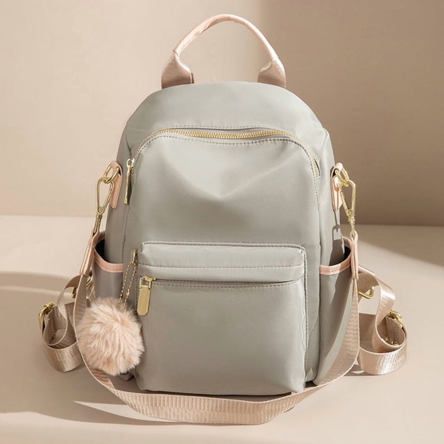 Mochila femenina de doble hombro 2025 nueva Oxford Fashion Lady Travel bolso femenino
