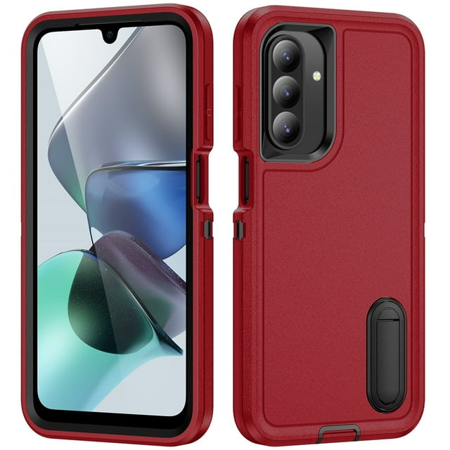 for Samsung Galaxy A26 5G Case, Samsung Galaxy A26 5G Phone Case with Built in Kickstand, Shockproof/Dustproof/Drop Proof Heavy Duty Military-Grade Rugged Protective Cover for Samsung Galaxy A26 5G