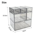 thumbnail image 2 of Armoire de Rangement en Acrylique avec Multiples Tiroirs pour Bricolage et Fournitures de Bureau, 2 of 11