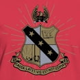 thumbnail image 3 of CafePress - Alpha Sigma Phi Coat Of Arms T Shirt - Women's Traditional Fit Dark T-Shirt, 3 of 4