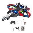 thumbnail image 3 of Avión de control remoto RC planeador regalo para niños juguete volador al aire libre modelo de combate para Rojo, 3 of 9