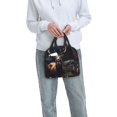 thumbnail image 6 of Honeii Regal Stag In Forest Print Lunch Bag Women, Lunch Box Lunch Bag for Women Adult Men, Small Leakproof Cute Lunch Tote Large Capacity Reusable, 6 of 8