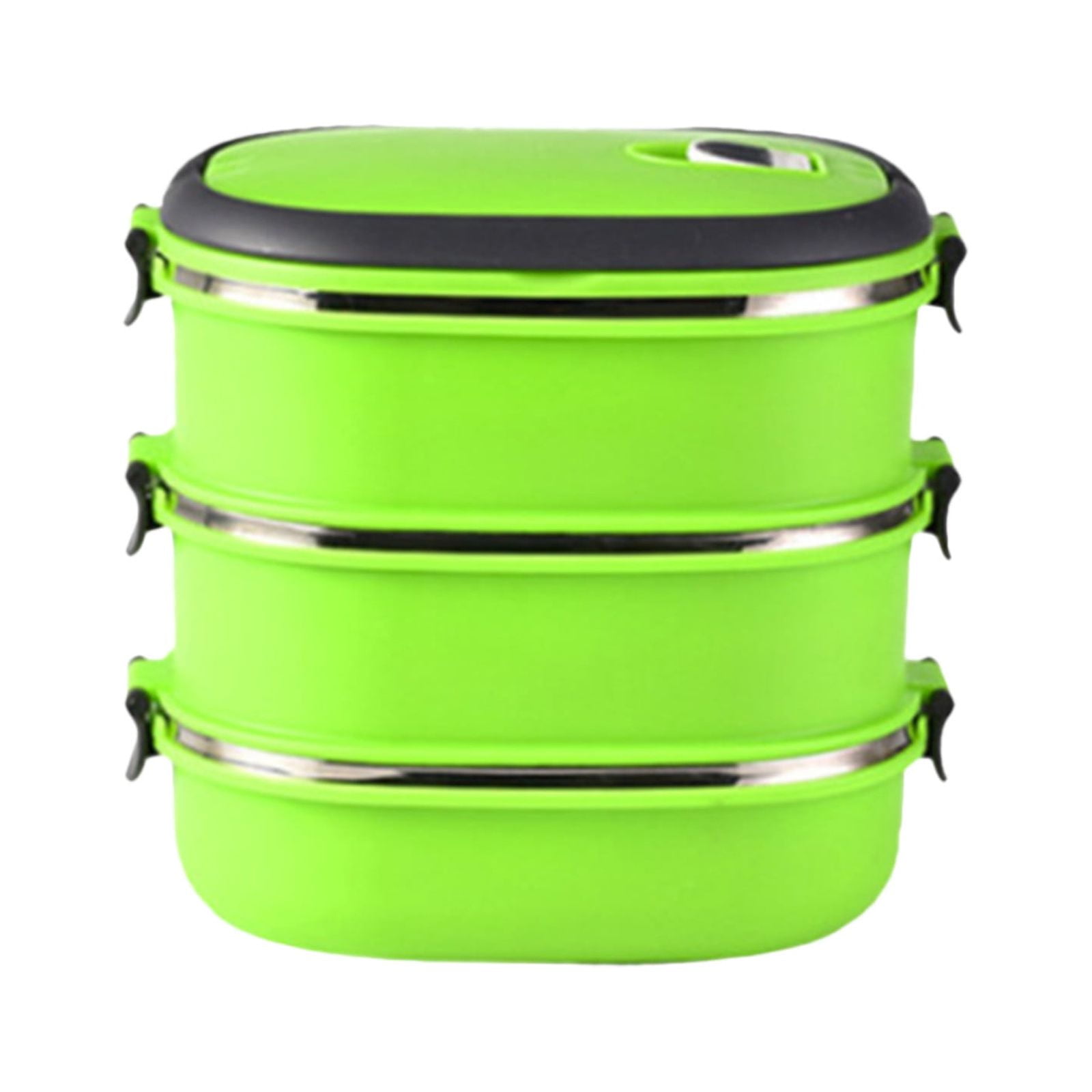 Cheapark Storage Lunch Box Insulated Container Stainless Steel Insulation Thermal Bento Portable Easy Cleaning Food
