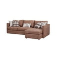 thumbnail image 2 of American Furniture Classics Urban Loft 8-S298V7-K Sectional Sofa w/Five Pillows, 2 of 10